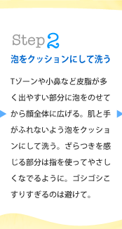 Step2�F�A���N�b�V�����ɂ��Đ􂤁@T�]�[���⏬�@�Ȃǔ玉�������o�₷�������ɖA���̂��Ă����S�̂ɍL����B���Ǝ肪�ӂ�Ȃ��悤�A���N�b�V�����ɂ��Đ􂤁B������������镔���͎w���g���Ă₳�����Ȃł�悤�ɁB�S�V�S�V�����肷����͔̂����āB
