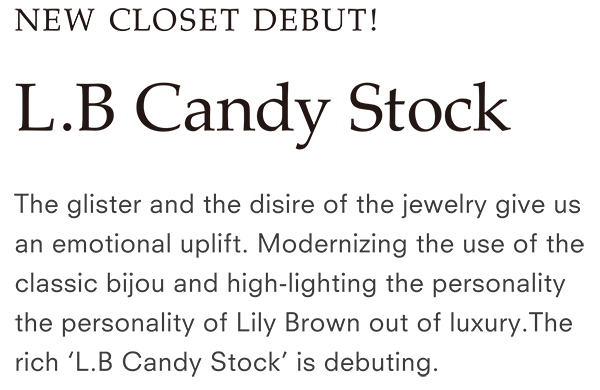 L.B Candy Stock