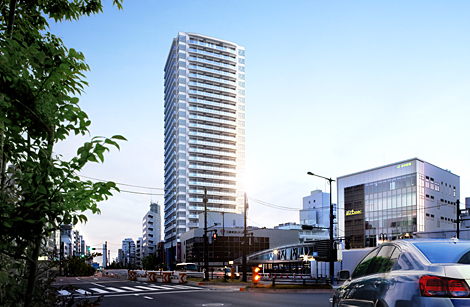 東中野周辺と外観予想CG