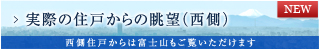 実際の住戸からの眺望（西側）